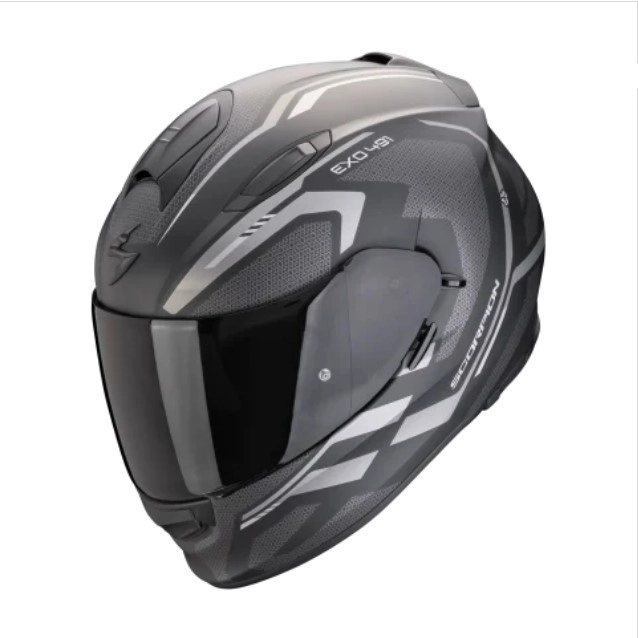 Шолом Scorpion Exo-491 Kripta Black/Silver