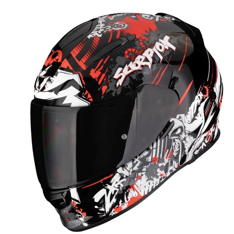 Шлем Scorpion Exo-491 Spector Black/Red