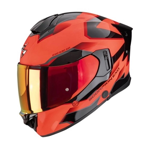 Шолом Scorpion Exo-530 Air Clip Red/Black