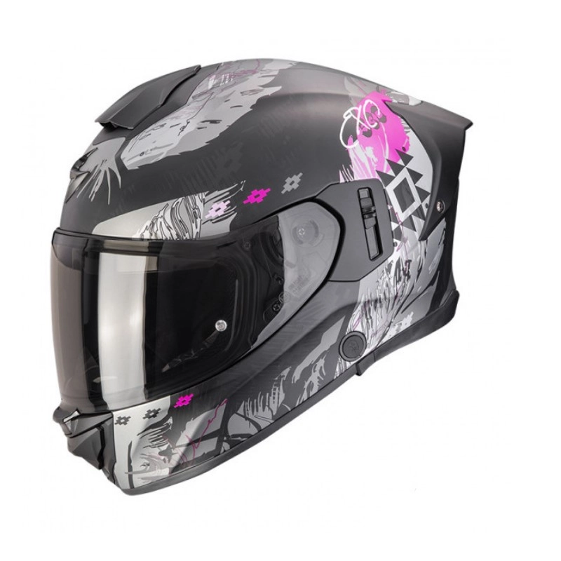 Шолом Scorpion Exo-530 Air Hadji Black/Pink