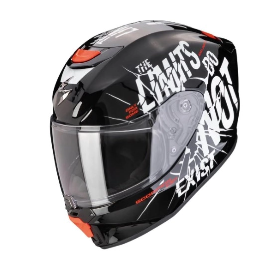 Шолом Scorpion Exo Junior Air Boum Black/White