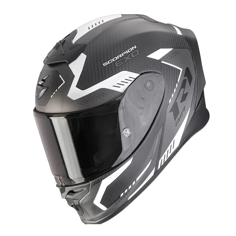 Шолом Scorpion Exo-R1 Evo Carbon Air Cynergy Black/White