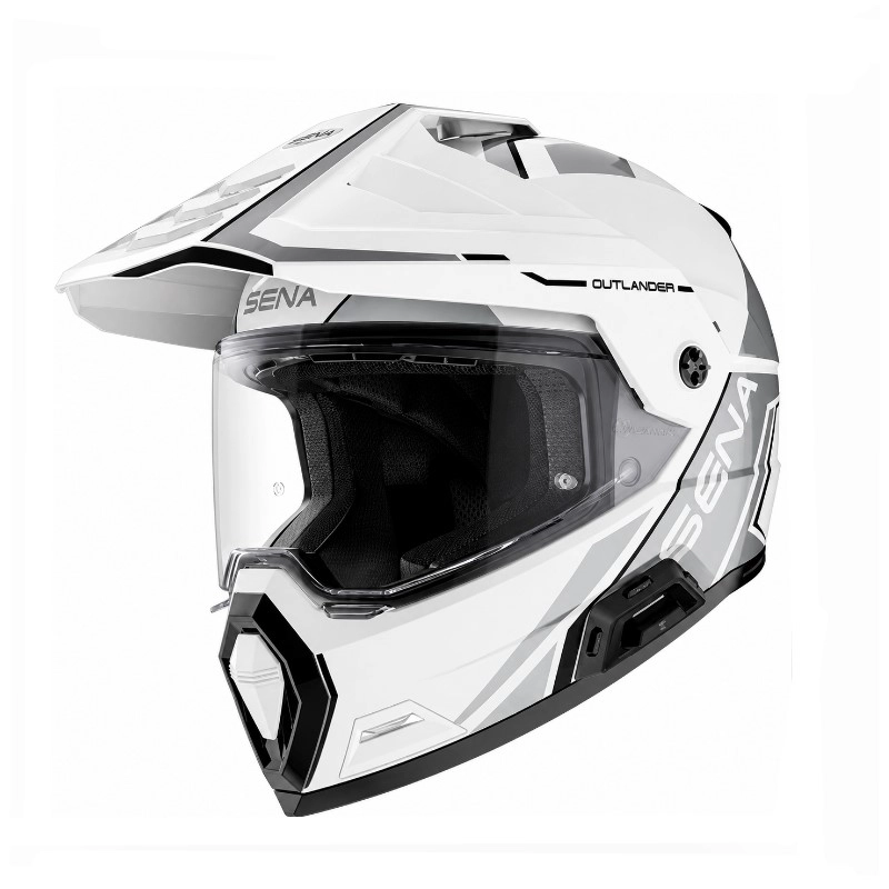 Шолом Sena Outlander Dual Sport Mesh 3.0 White
