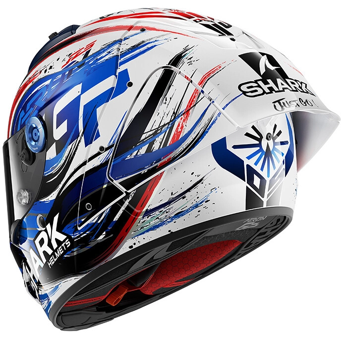 Шолом Shark Aeron GP Fim Racing #1 Blue/Red/White