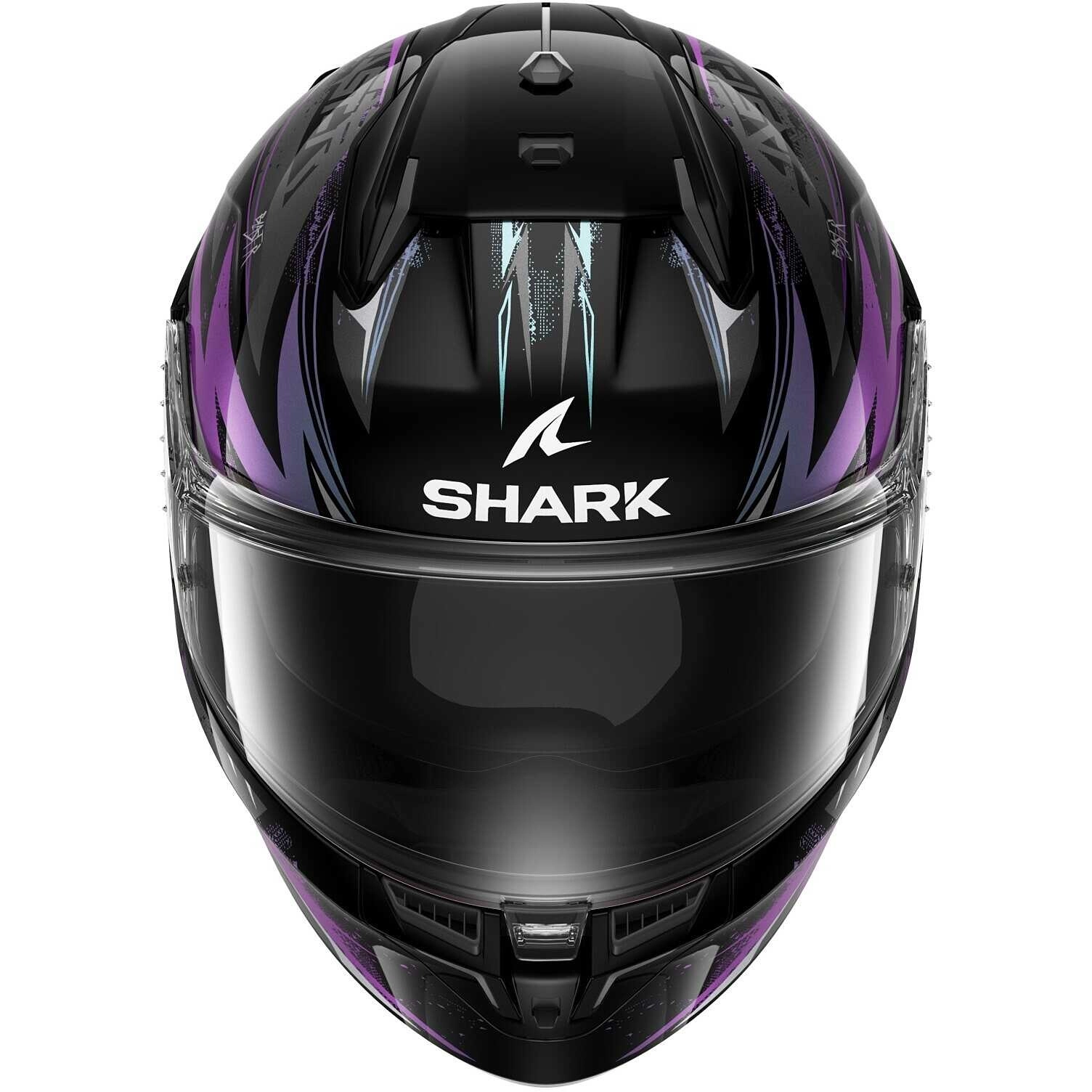 Шолом Shark D-Skwal 3 Blast-R Black/Purple