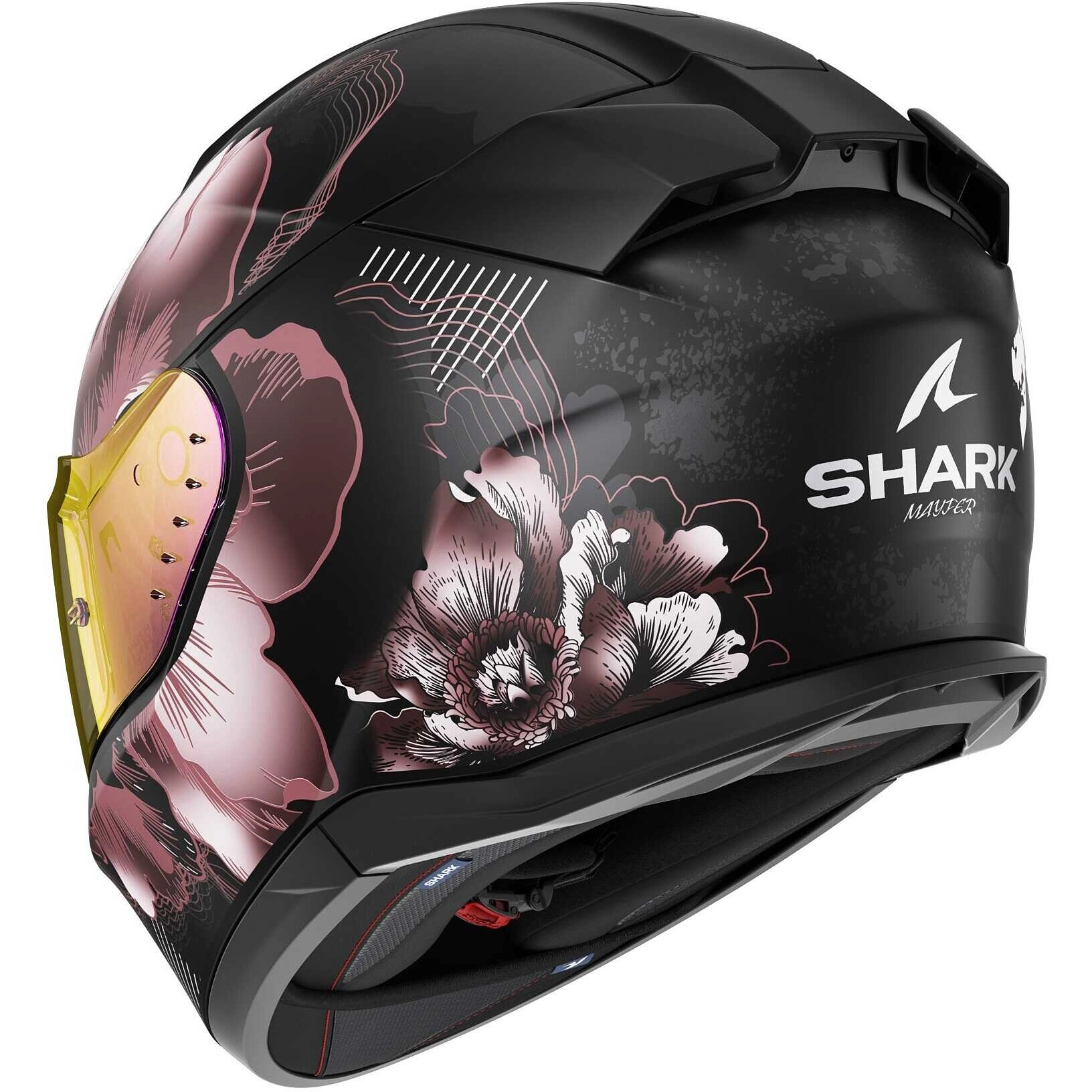 Шолом Shark D-Skwal 3 Mayfer Black/Purple