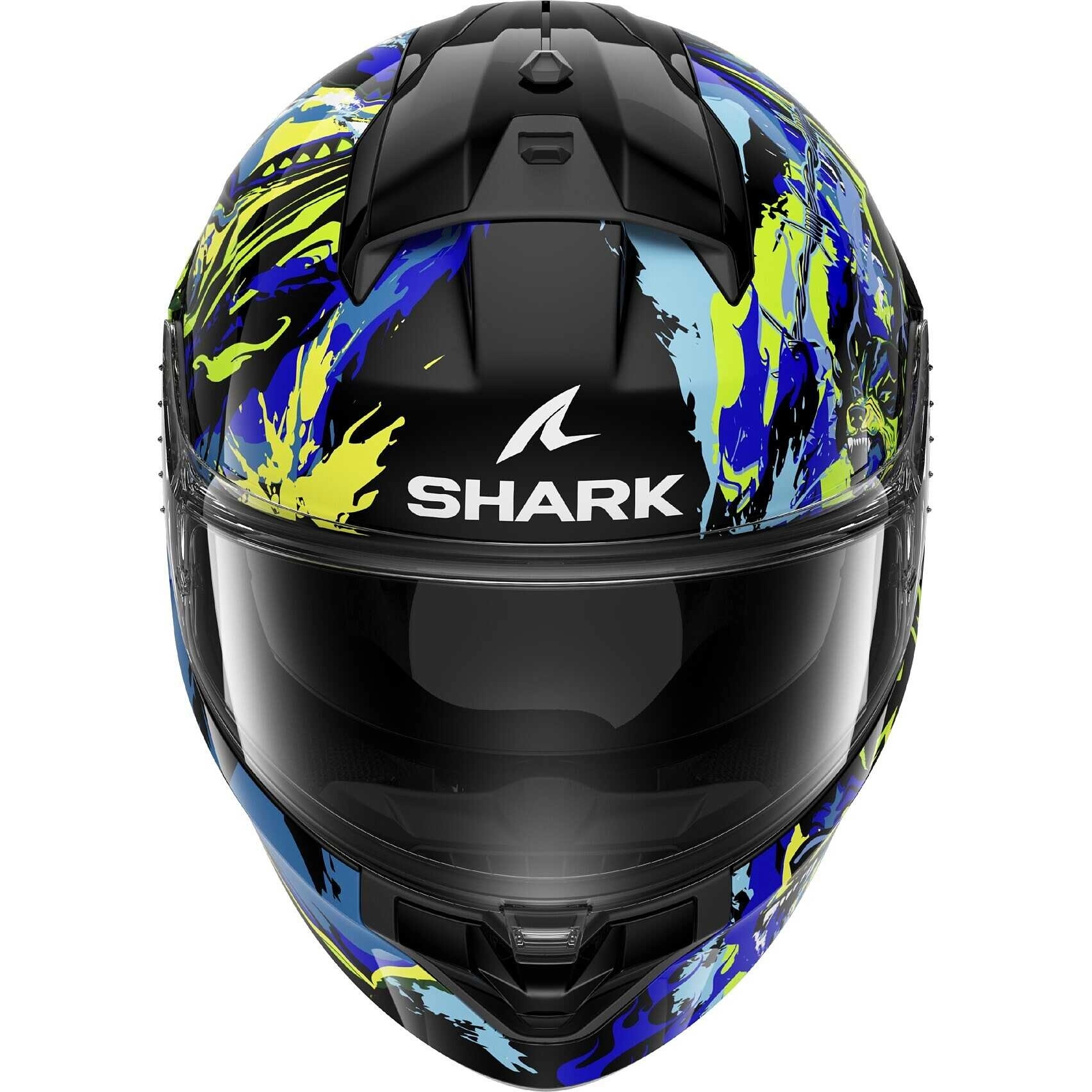 Шолом Shark Ridill 2 Racing Beast Black/Blue/Yellow