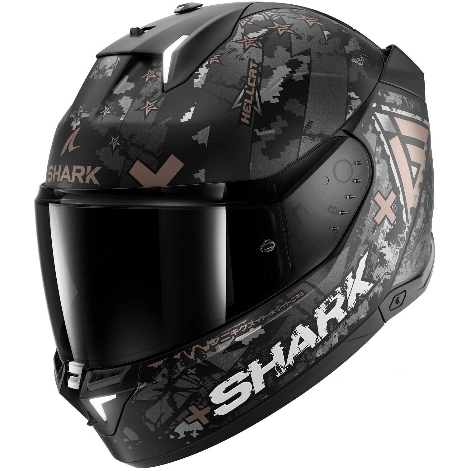 Шолом Shark Skwal i3 Hellcat Black Chrome Anthracite