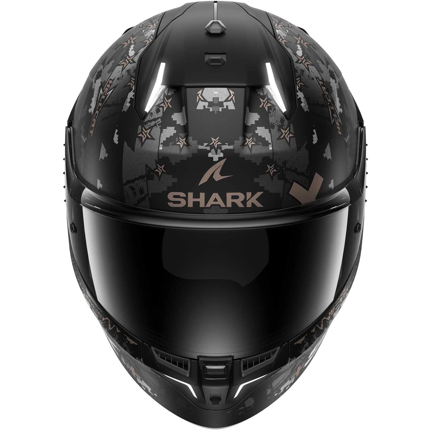 Шолом Shark Skwal i3 Hellcat Black Chrome Anthracite