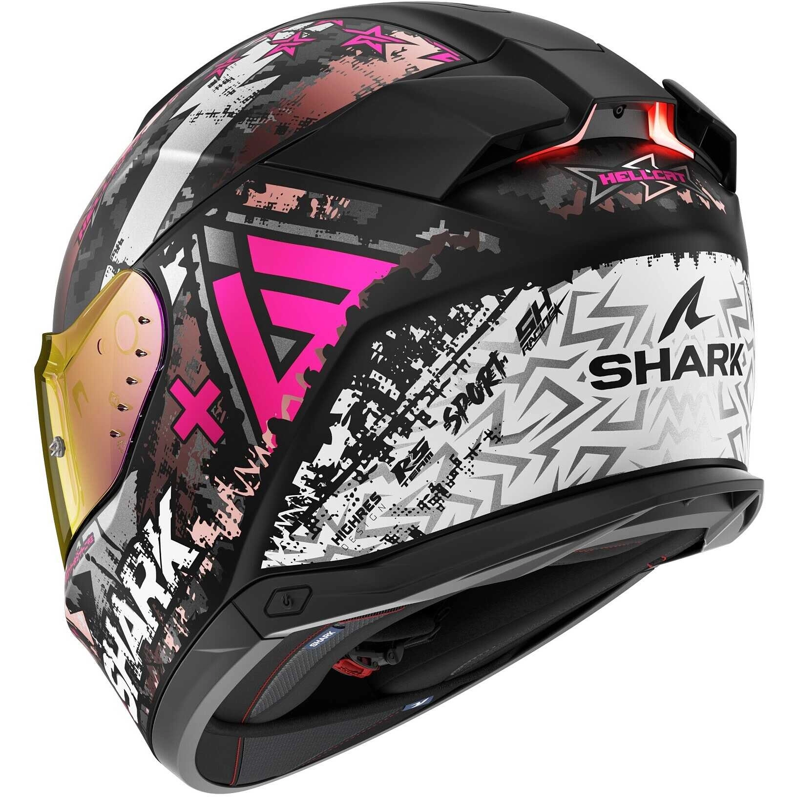 Шолом Shark Skwal i3 Hellcat Black/Purple