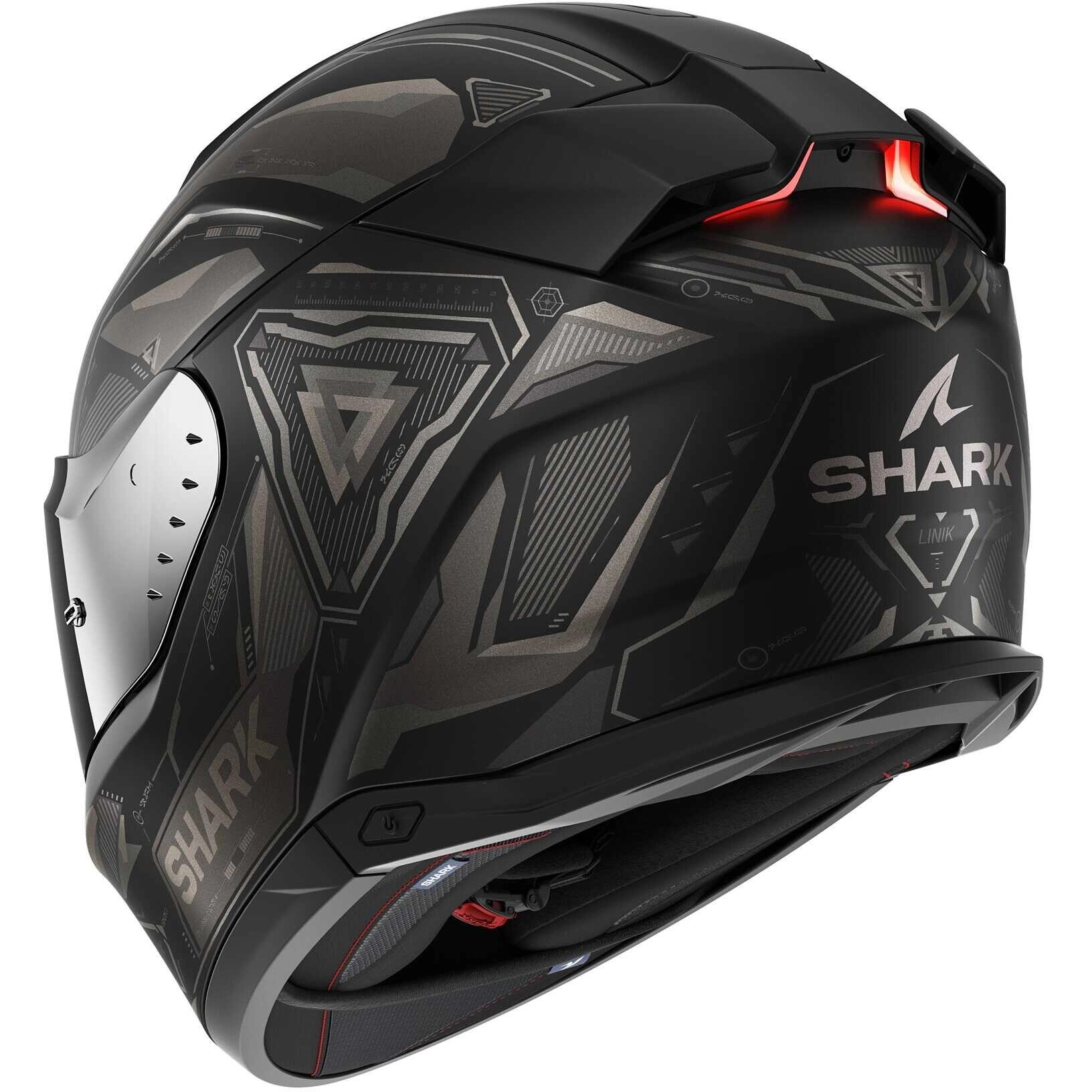 Шолом Shark Skwal i3 Linik Black Matt