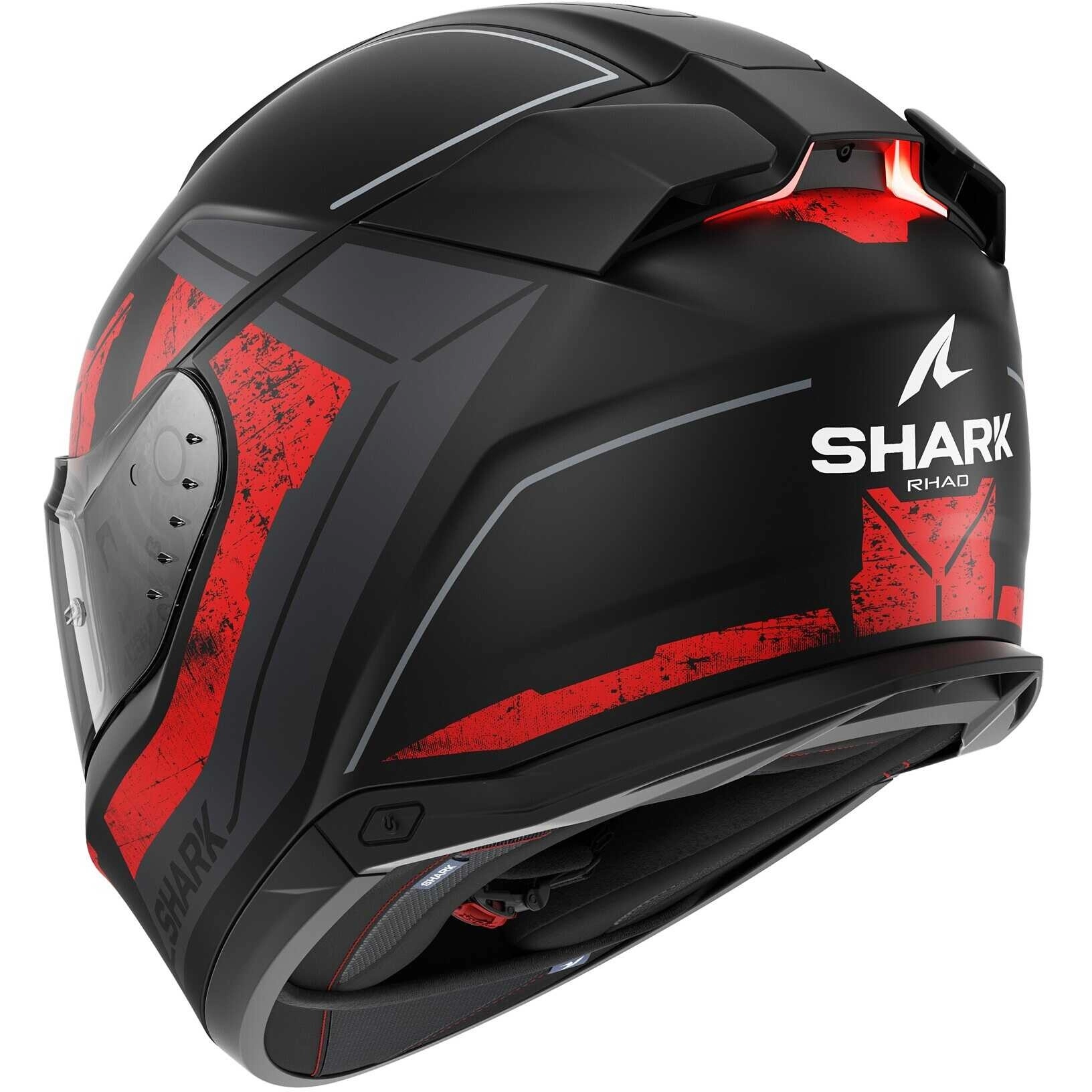 Шолом Shark Skwal i3 Rhad Black/Red