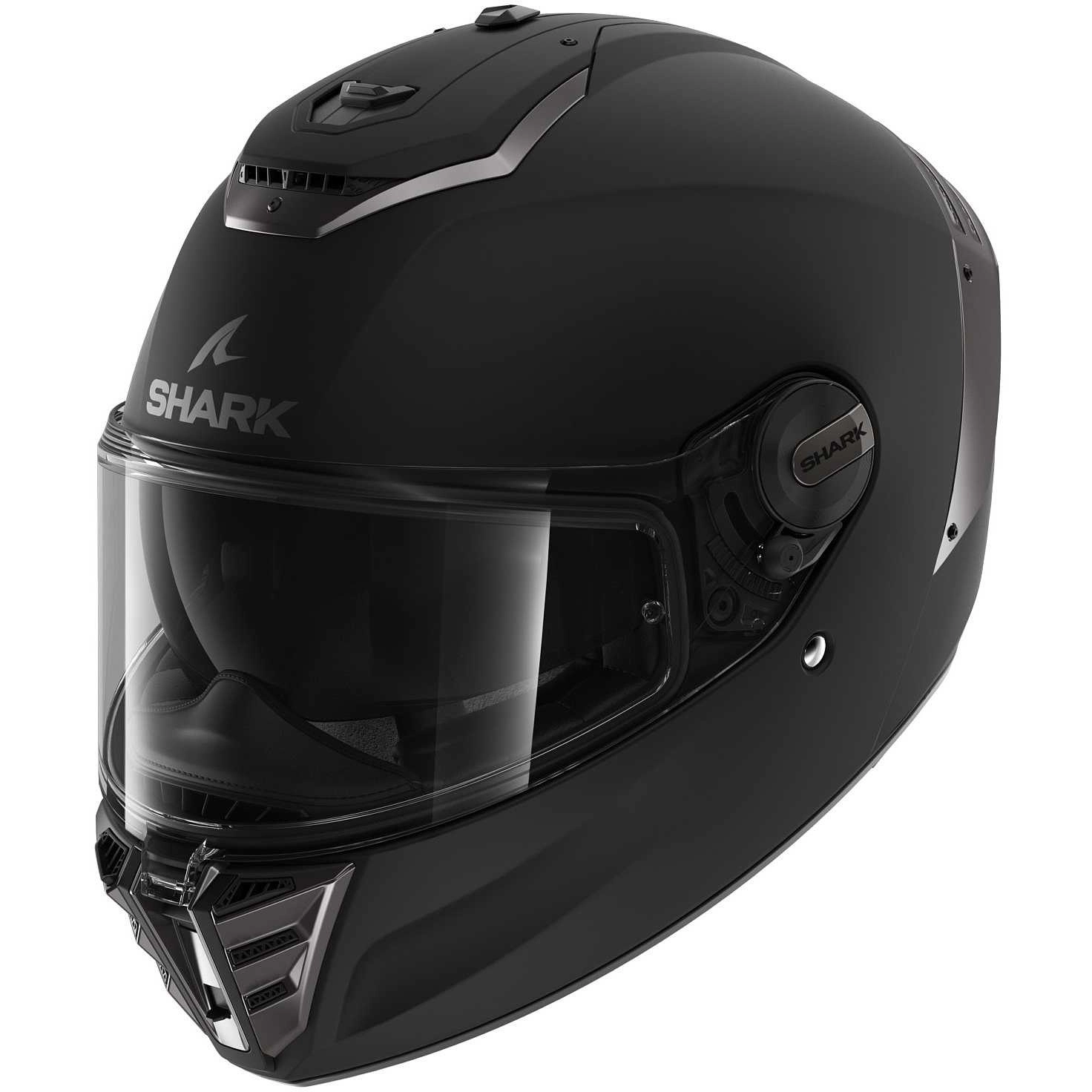 Шолом Shark Spartan RS Blank Black Matt