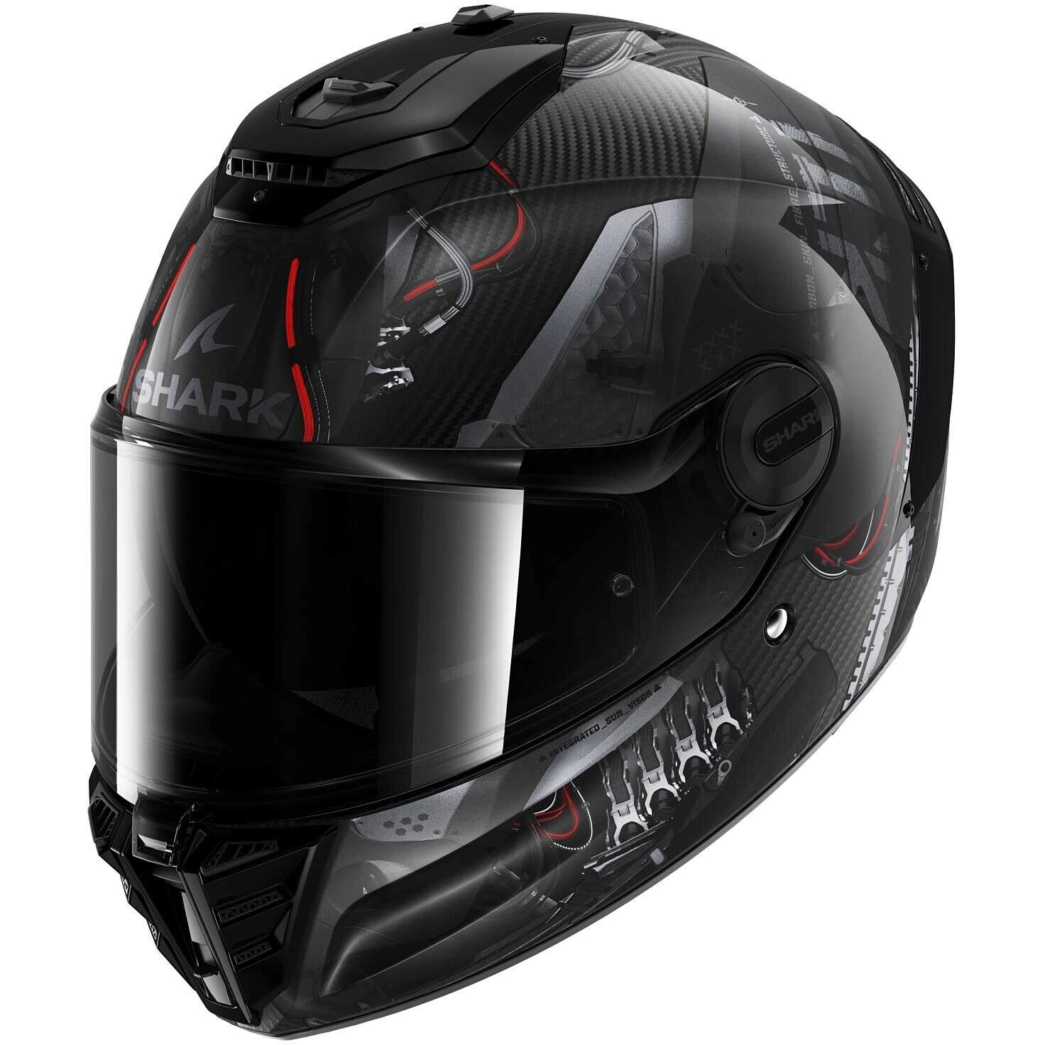 Шолом Shark Spartan RS Carbon Xbot Anthracite