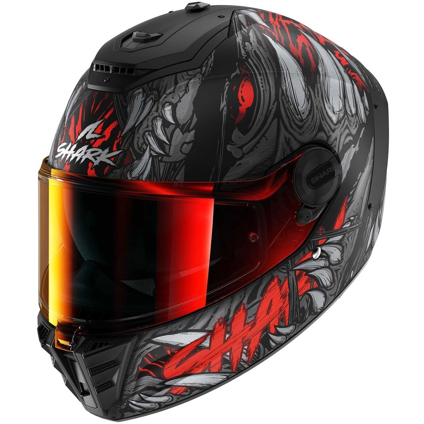 Шолом Shark Spartan RS Shaytan Black/Red/Anthracite