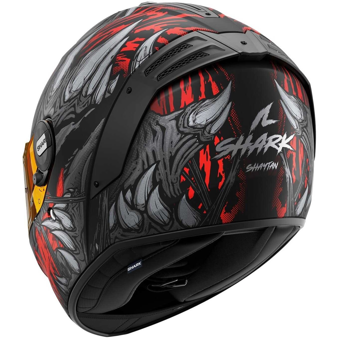 Шолом Shark Spartan RS Shaytan Black/Red/Anthracite