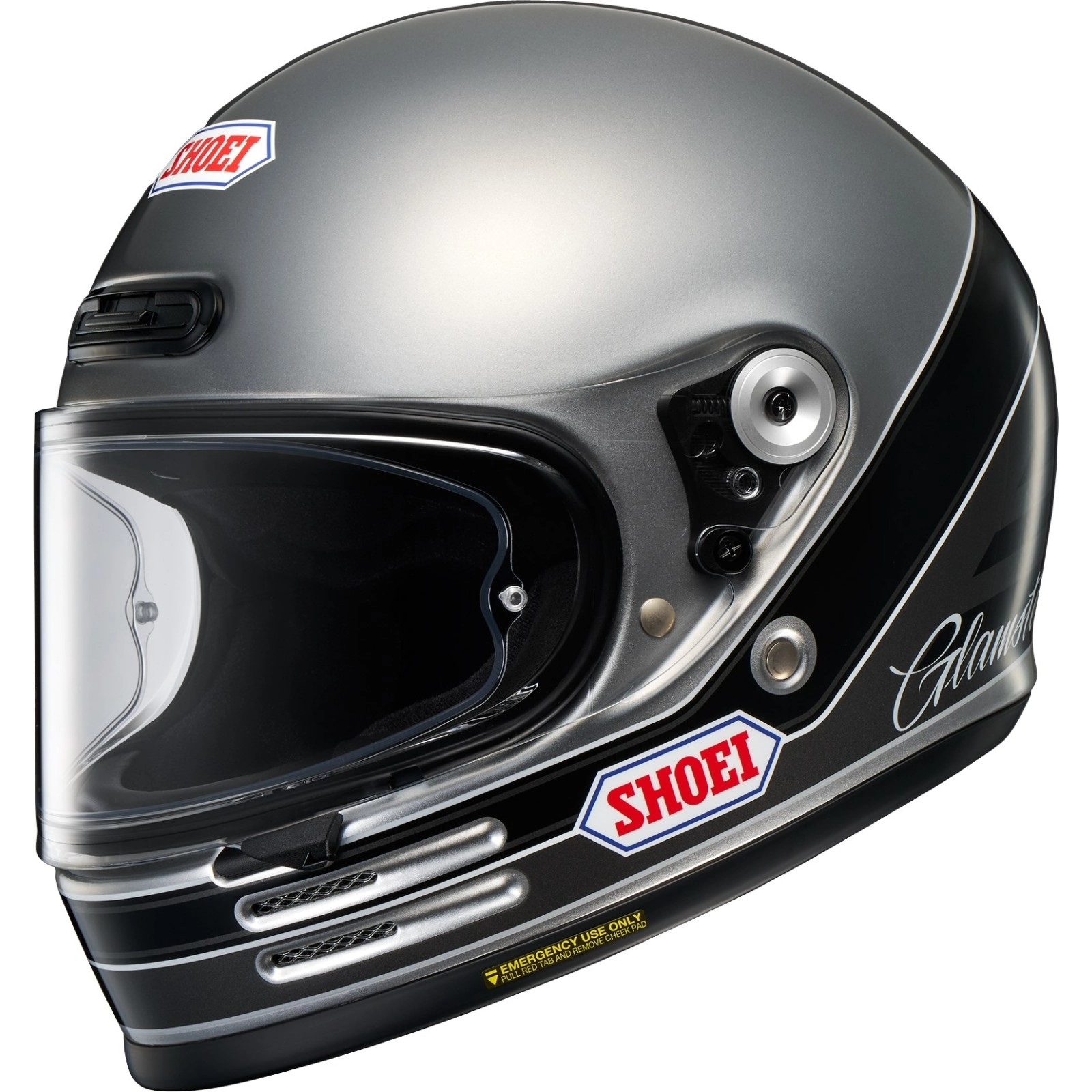 Шолом Shoei Glamster06 Abiding Silver/Black