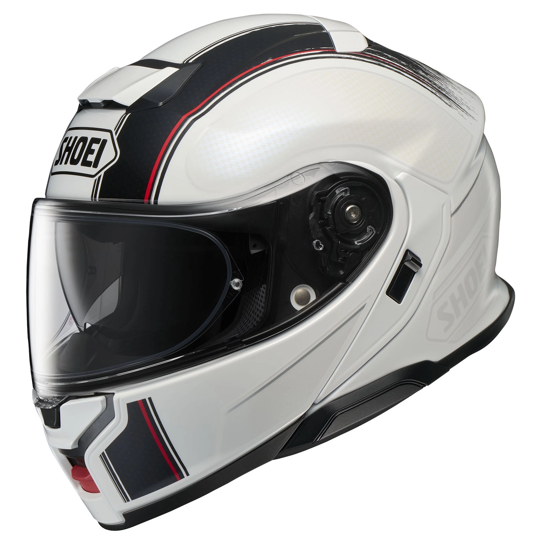 Шолом Shoei Neotec 3 Satori TC-6 Black/White/Red