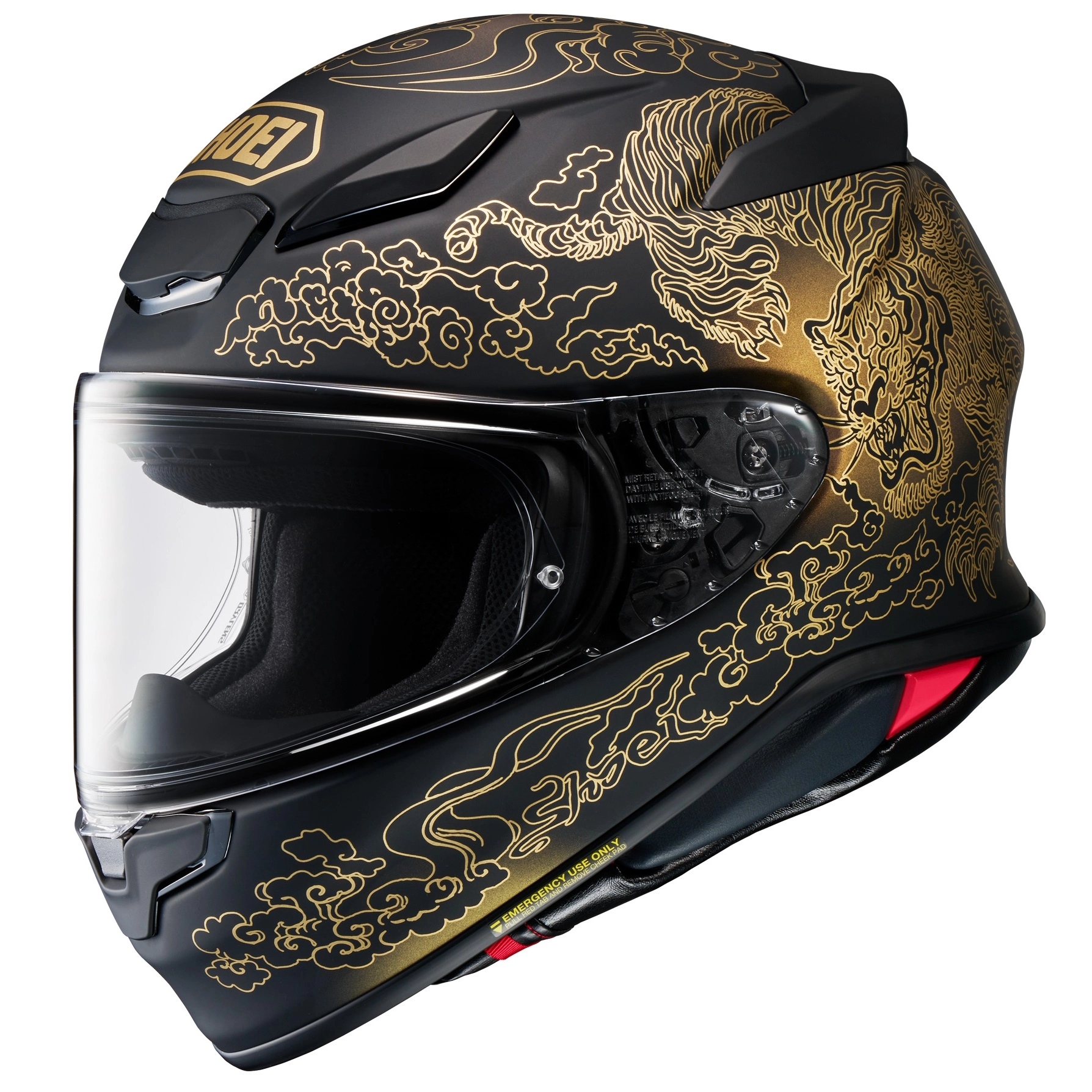 Шолом Shoei NXR2 Fearless TC-5 Black/Gold