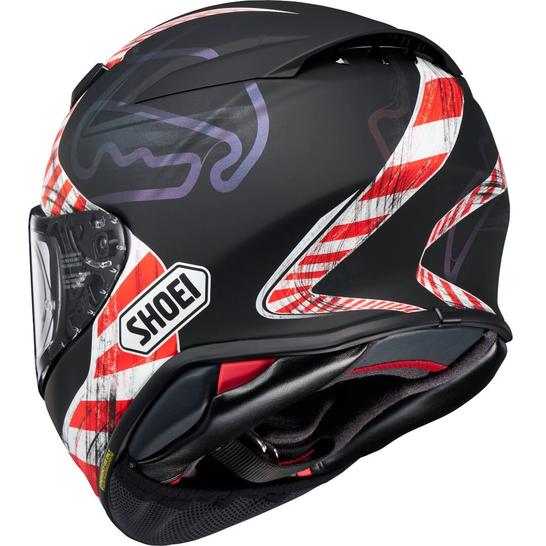 Шолом Shoei NXR2 Knee Down Black/Red/White