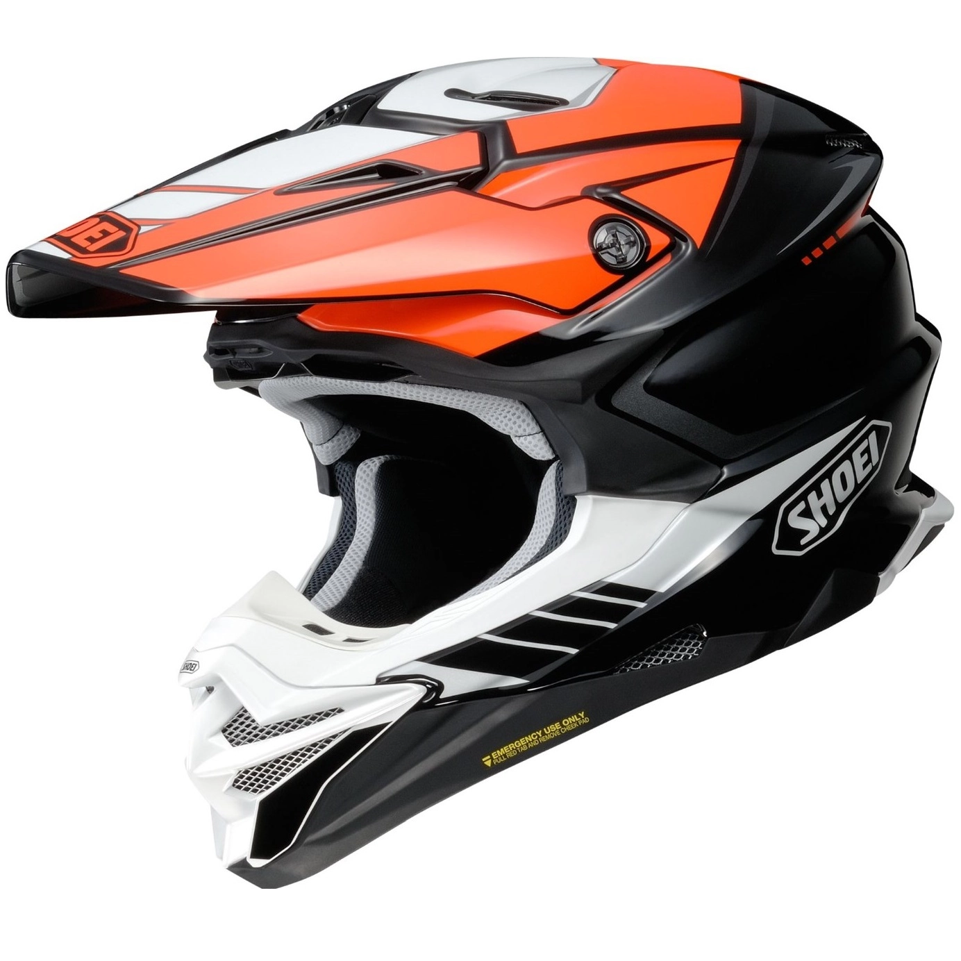 Шолом Shoei VFX-WR 06 Jammer Black/White/Orange