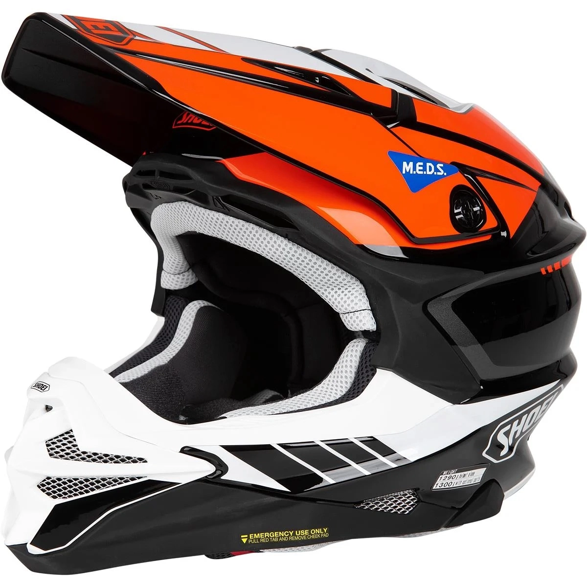 Шолом Shoei VFX-WR 06 Jammer Black/White/Orange