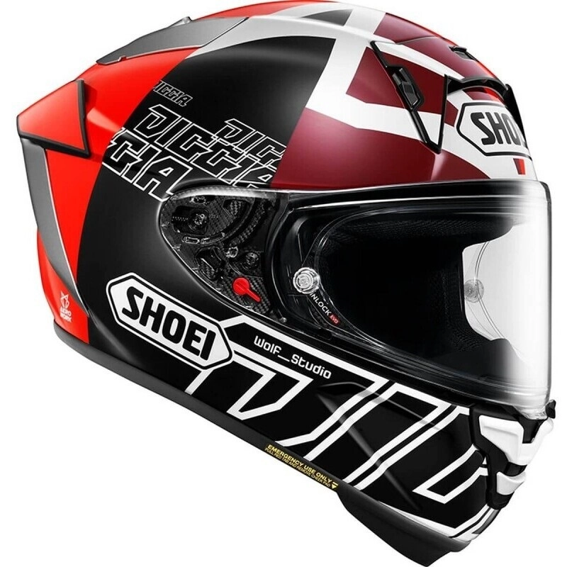 Шолом Shoei X-SPR Pro Diggia 2 Black/Red