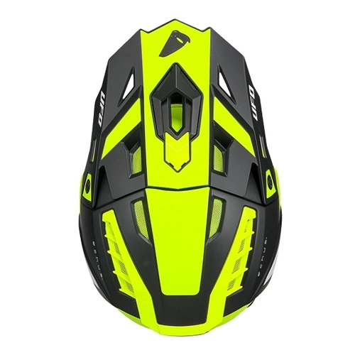 Шолом UFO Echus Black/Yellow