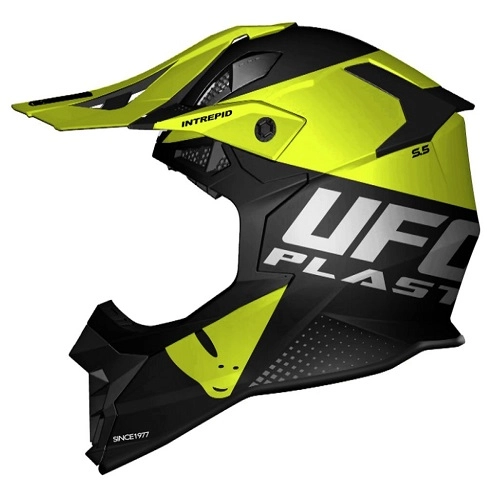 Шолом UFO Intrepid Black/Yellow