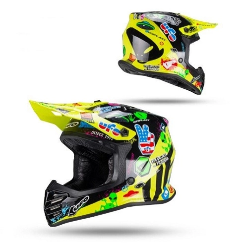 Шолом UFO Korey Junior Black/Yellow