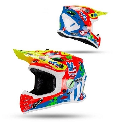 Шолом UFO Korey Junior Blue/Red/Yellow