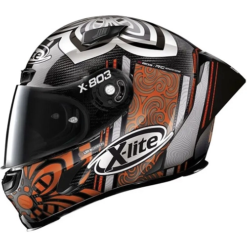 Шолом X-Lite X-803 RS Canet Carbon/Orange