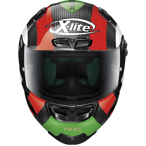 Шолом X-Lite X-803 RS Hattrick Carbon/White/Red