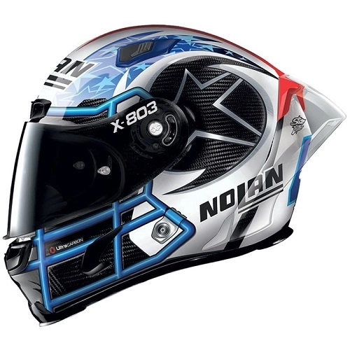 Шолом X-Lite X-803 RS Rins Austin Carbon/Grey/Blue