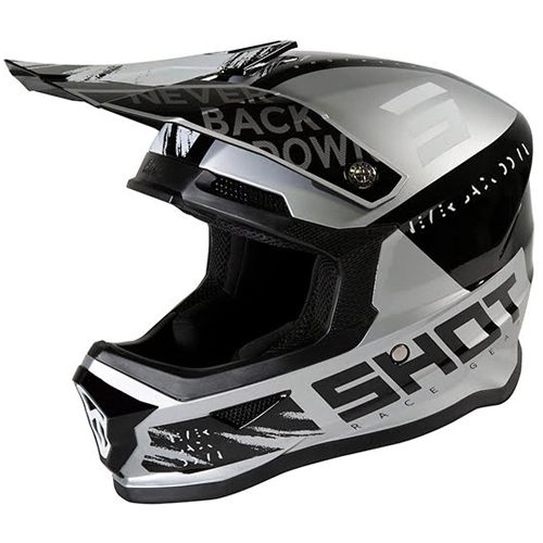 Шолом Shot Racing Furious Draw Kids Black/Grey