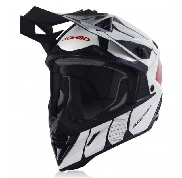 Шолом Acerbis X-Track VTR White/Red