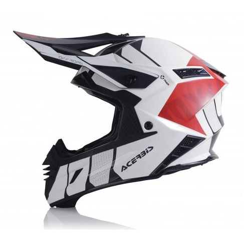 Шолом Acerbis X-Track VTR White/Red