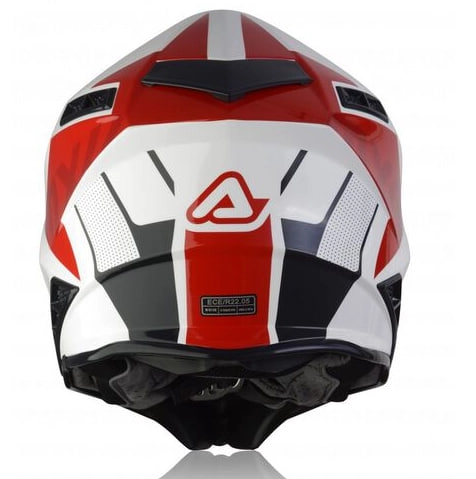 Шолом Acerbis X-Track VTR White/Red