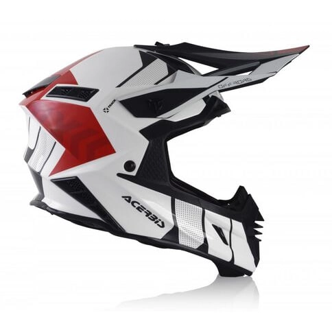Шолом Acerbis X-Track VTR White/Red