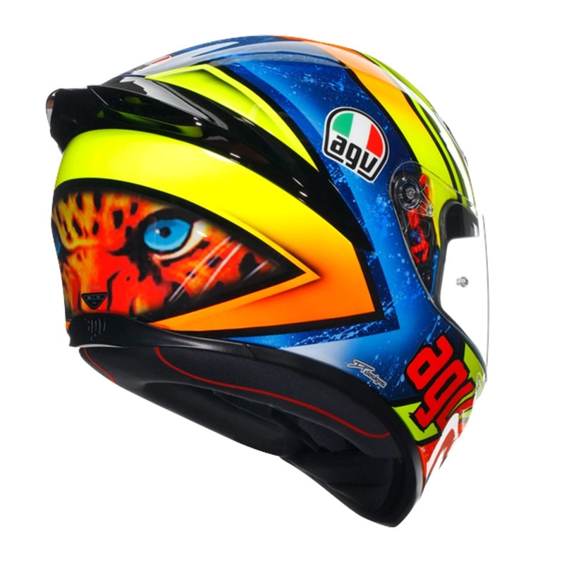 Шолом AGV K1 Izan Orange/Yellow/Blue
