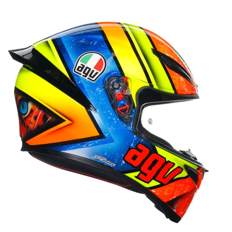 Шолом AGV K1 Izan Orange/Yellow/Blue