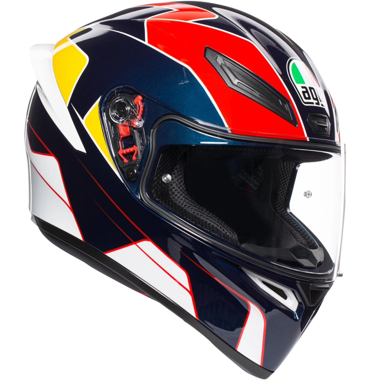 Шолом AGV K1 Pitlane Blue/Red