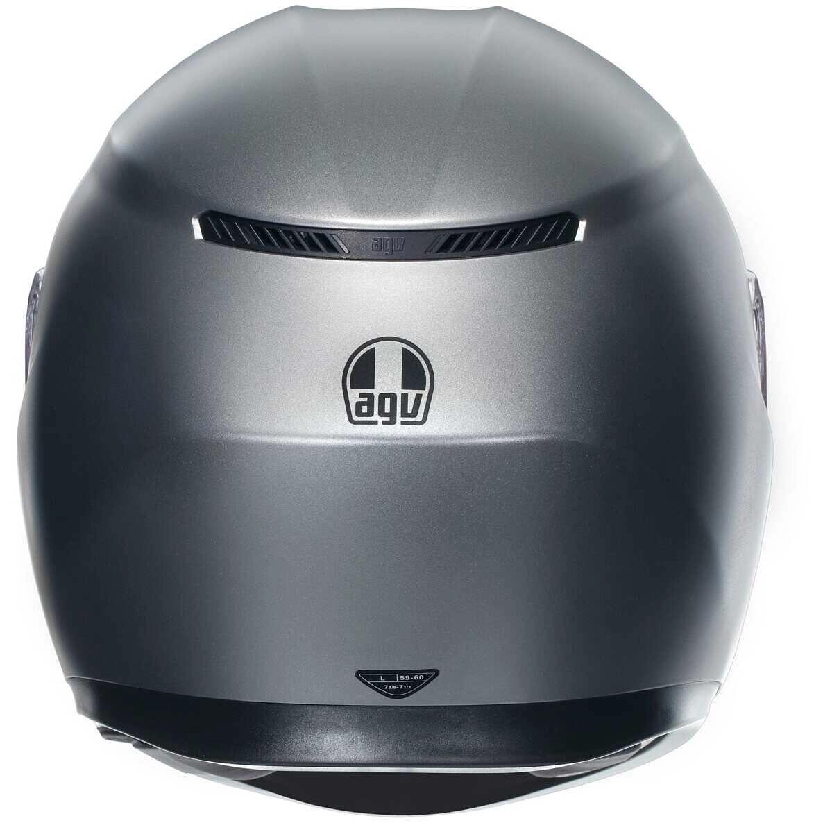 Шолом AGV K3 Rodio Grey Matt