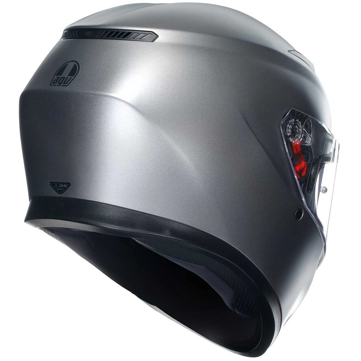 Шолом AGV K3 Rodio Grey Matt