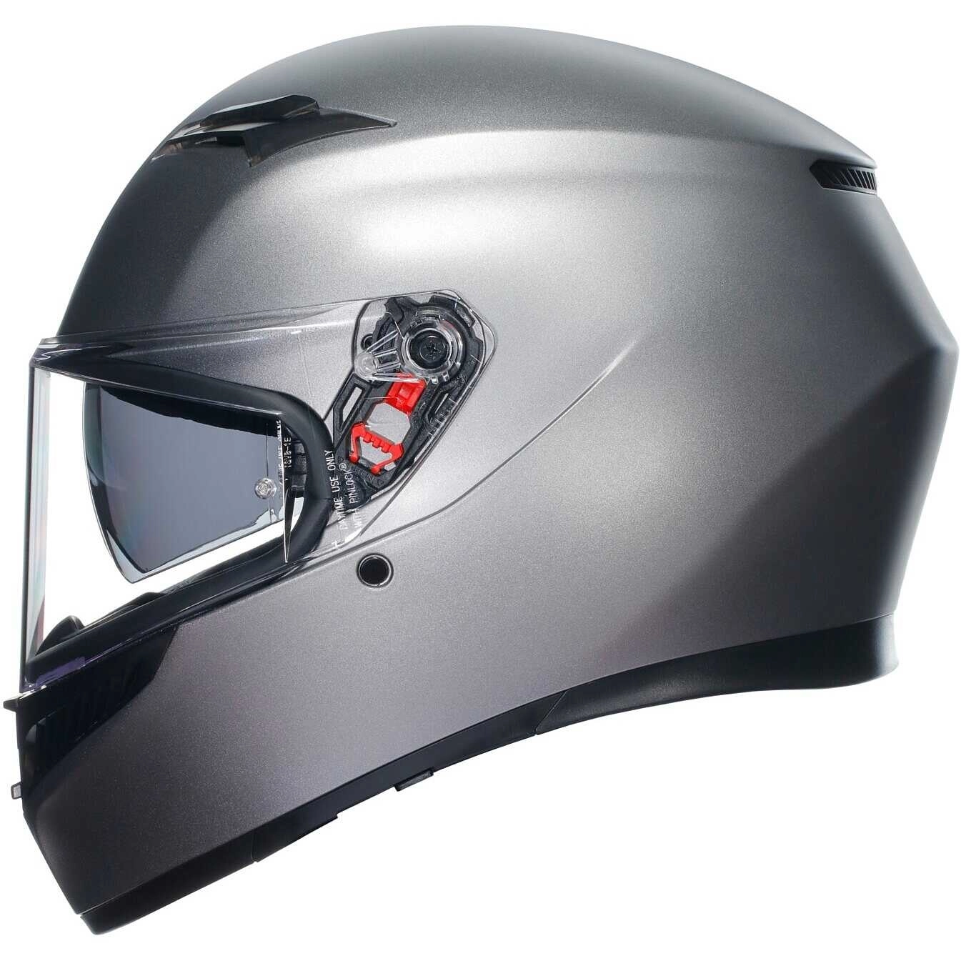Шолом AGV K3 Rodio Grey Matt