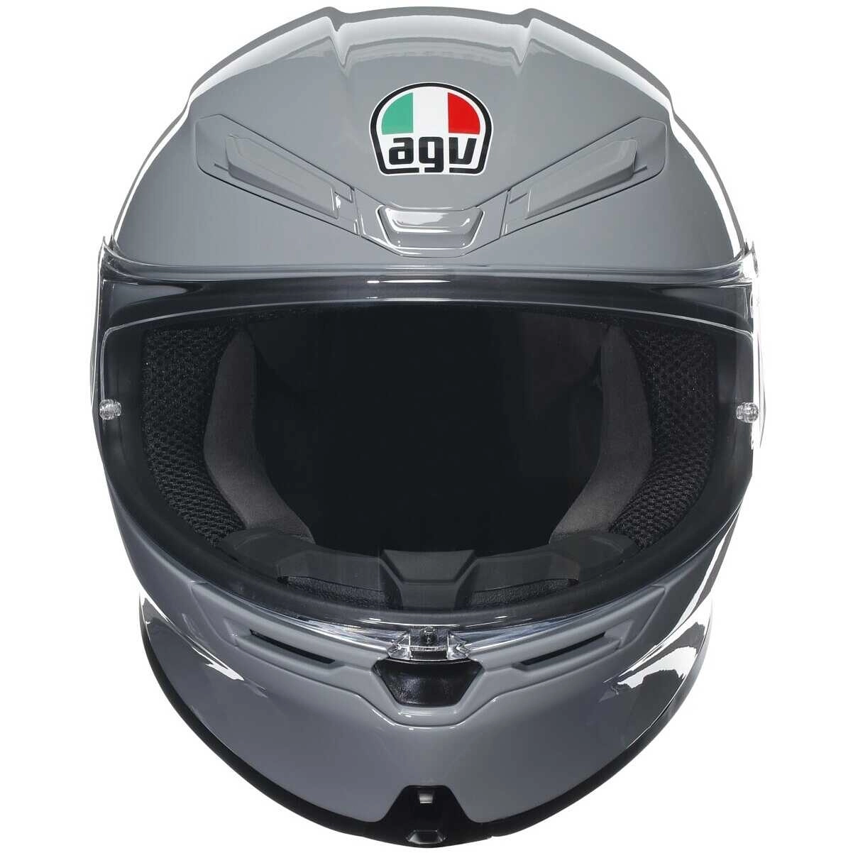 Шолом AGV K6 Grey Gloss