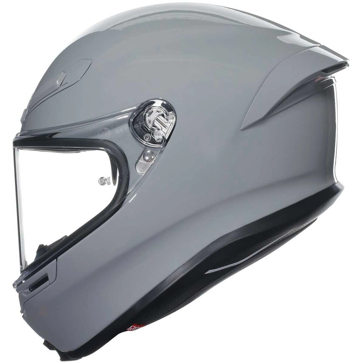 Шолом AGV K6 Grey Gloss