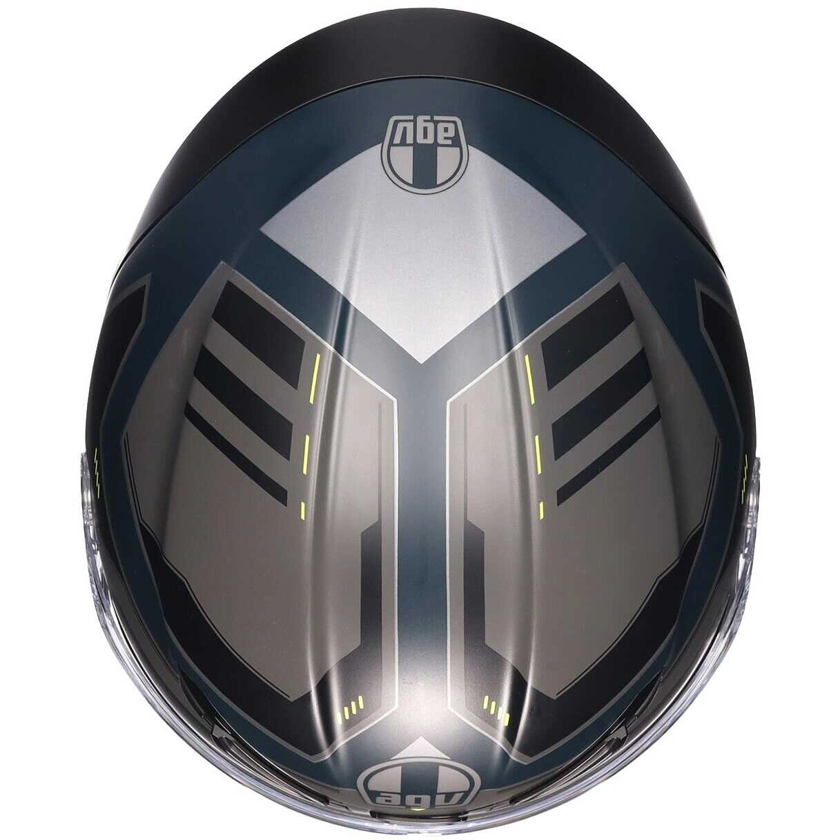 Шолом AGV K6 S Enhance Black/Brown