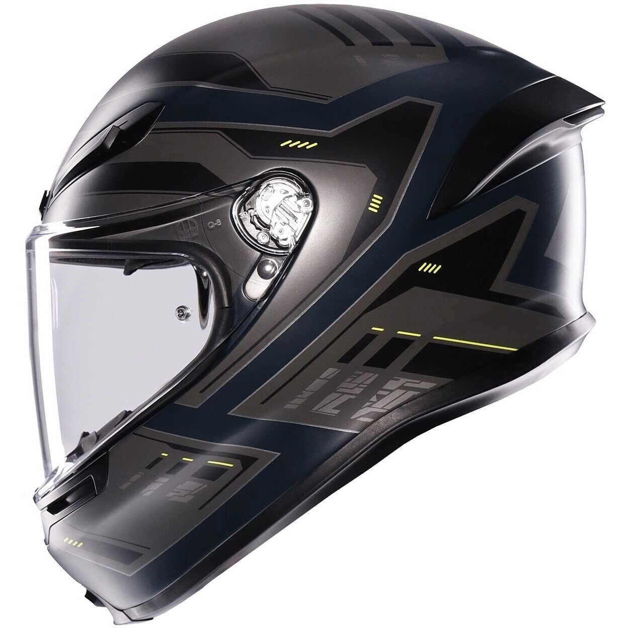 Шолом AGV K6 S Enhance Black/Brown