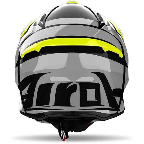Шолом Airoh Aviator Ace 2 Engine Black/Grey/Yellow